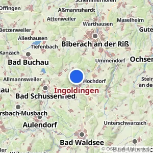 Kartenvorschau Ingoldingen