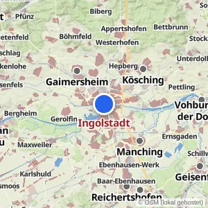 Kartenvorschau Ingolstadt