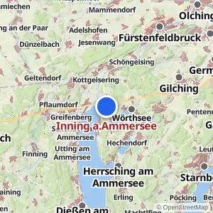 Kartenvorschau Inning a.Ammersee