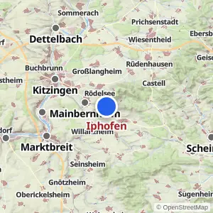 Kartenvorschau Iphofen