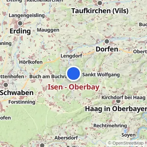 Kartenvorschau Isen - Oberbay