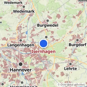 Kartenvorschau Isernhagen