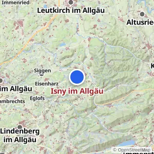 Kartenvorschau Isny im Allgäu