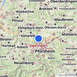 Kartenvorschau Ispringen