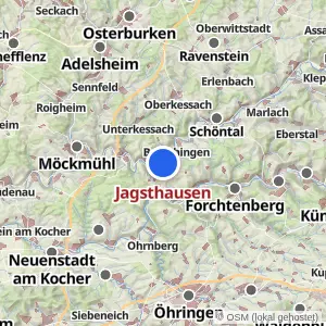 Kartenvorschau Jagsthausen