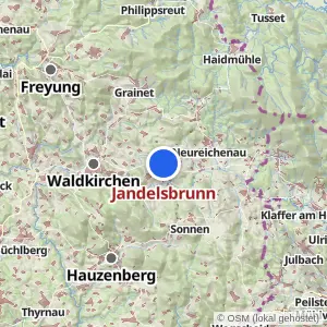 Kartenvorschau Jandelsbrunn