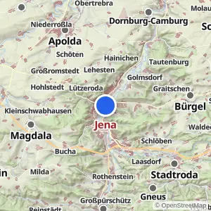 Kartenvorschau Jena