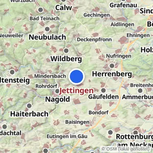 Kartenvorschau Jettingen
