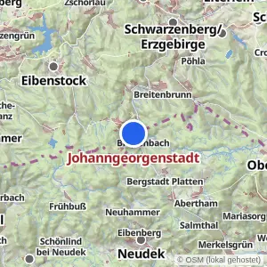 Kartenvorschau Johanngeorgenstadt