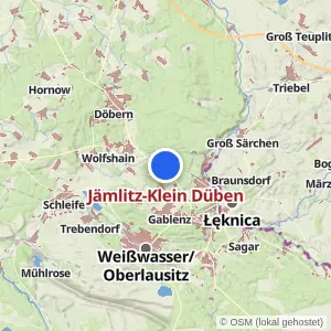 Kartenvorschau Jämlitz-Klein Düben