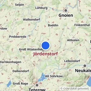 Kartenvorschau Jördenstorf