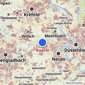 Kartenvorschau Kaarst