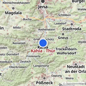 Kartenvorschau Kahla - Thür