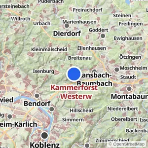 Kartenvorschau Kammerforst - Westerw