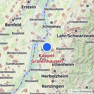 Kartenvorschau Kappel-Grafenhausen
