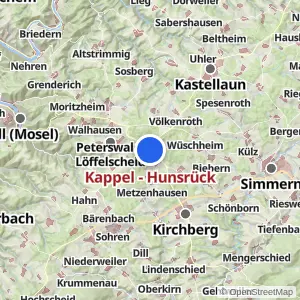Kartenvorschau Kappel - Hunsrück
