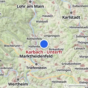 Kartenvorschau Karbach - Unterfr