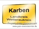 Karben Stadt schild
