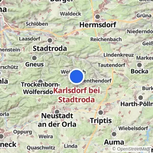 Kartenvorschau Karlsdorf bei Stadtroda