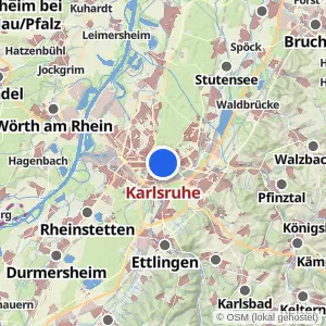 Kartenvorschau Karlsruhe