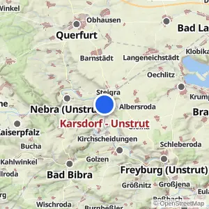 Kartenvorschau Karsdorf - Unstrut