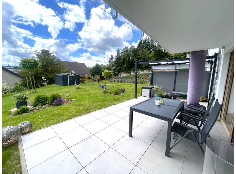 Überdachte Terrasse