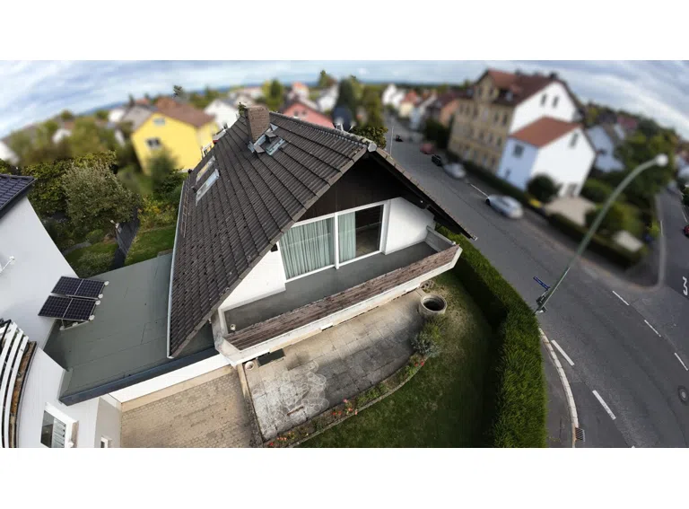 Luftaufnahme Seitenansicht