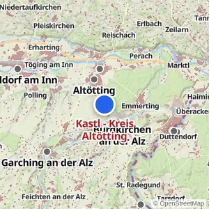 Kartenvorschau Kastl - Kreis Altötting