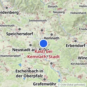 Kartenvorschau Kastl bei Kemnath, Stadt