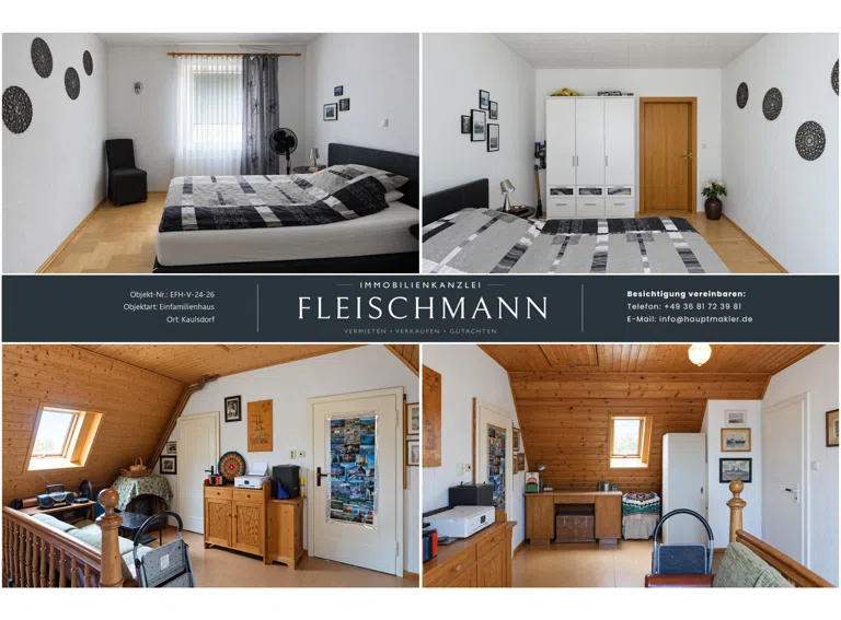 Schlafzimmer OG + DG