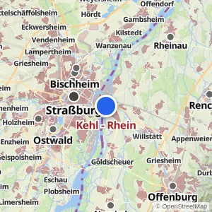 Kartenvorschau Kehl - Rhein