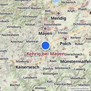 Kartenvorschau Kehrig bei Mayen