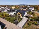 Luftaufnahme des Hauses