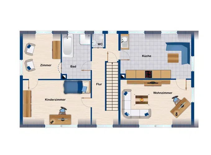 Grundriss OG Hinterhaus