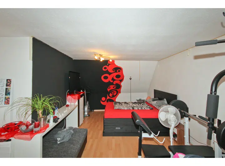 Schlafzimmer Bettbereich