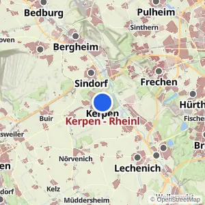 Kartenvorschau Kerpen - Rheinl