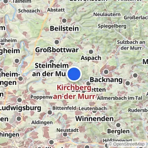 Kartenvorschau Kirchberg an der Murr