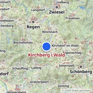 Kartenvorschau Kirchberg i.Wald