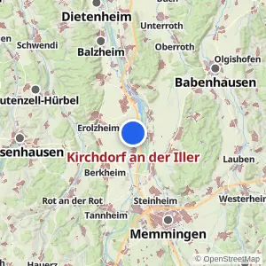 Kartenvorschau Kirchdorf an der Iller