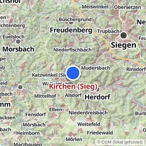 Kartenvorschau Kirchen (Sieg)