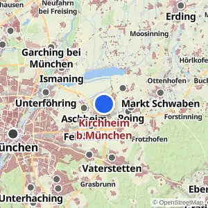 Kartenvorschau Kirchheim b.München