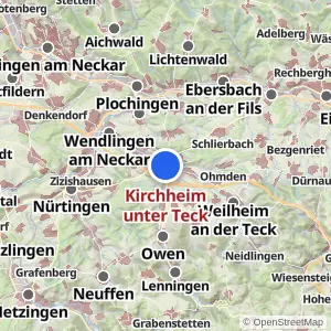Kartenvorschau Kirchheim unter Teck