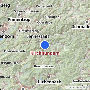 Kartenvorschau Kirchhundem