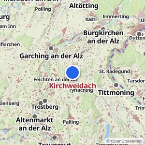 Kartenvorschau Kirchweidach
