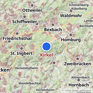 Kartenvorschau Kirkel
