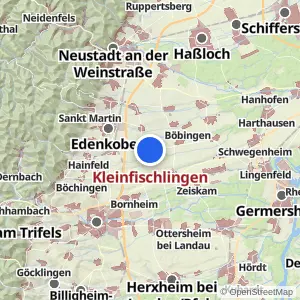 Kartenvorschau Kleinfischlingen