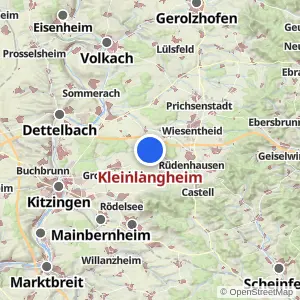 Kartenvorschau Kleinlangheim
