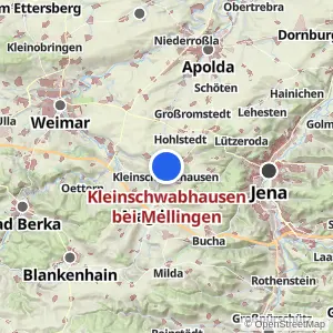 Kartenvorschau Kleinschwabhausen bei Mellingen