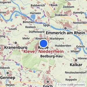Kartenvorschau Kleve - Niederrhein
