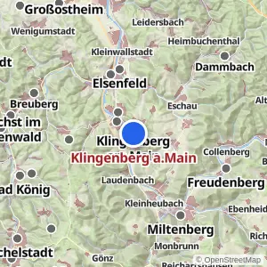 Kartenvorschau Klingenberg a.Main